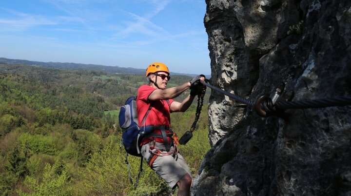 Klettersteig #1 | © DAV Bad Hersfeld